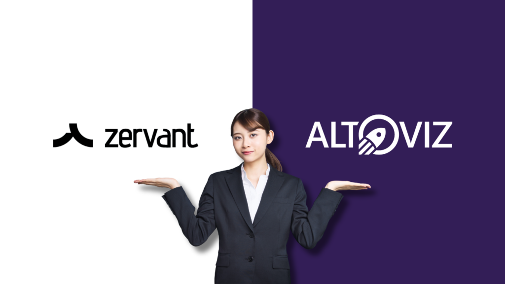 Comparatif entre Zervant et Altoviz